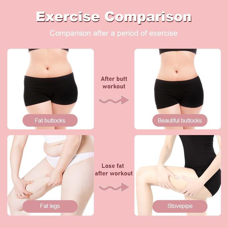 Thigh Exerciser,Thigh Toner,Leg & Hip Toner for Women/Men,Inner Thigh Shaper /Arm Sculptor,Portable Home Gym Equipment for Butt Lift & Kegel Training,Pelvic Floor Muscle Trainer Exercise Product Upgraded Muscle Fitness
