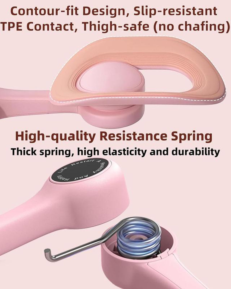 Thigh Exerciser,Thigh Toner,Leg & Hip Toner for Women/Men,Inner Thigh Shaper /Arm Sculptor,Portable Home Gym Equipment for Butt Lift & Kegel Training,Pelvic Floor Muscle Trainer Exercise Product Upgraded Muscle Fitness