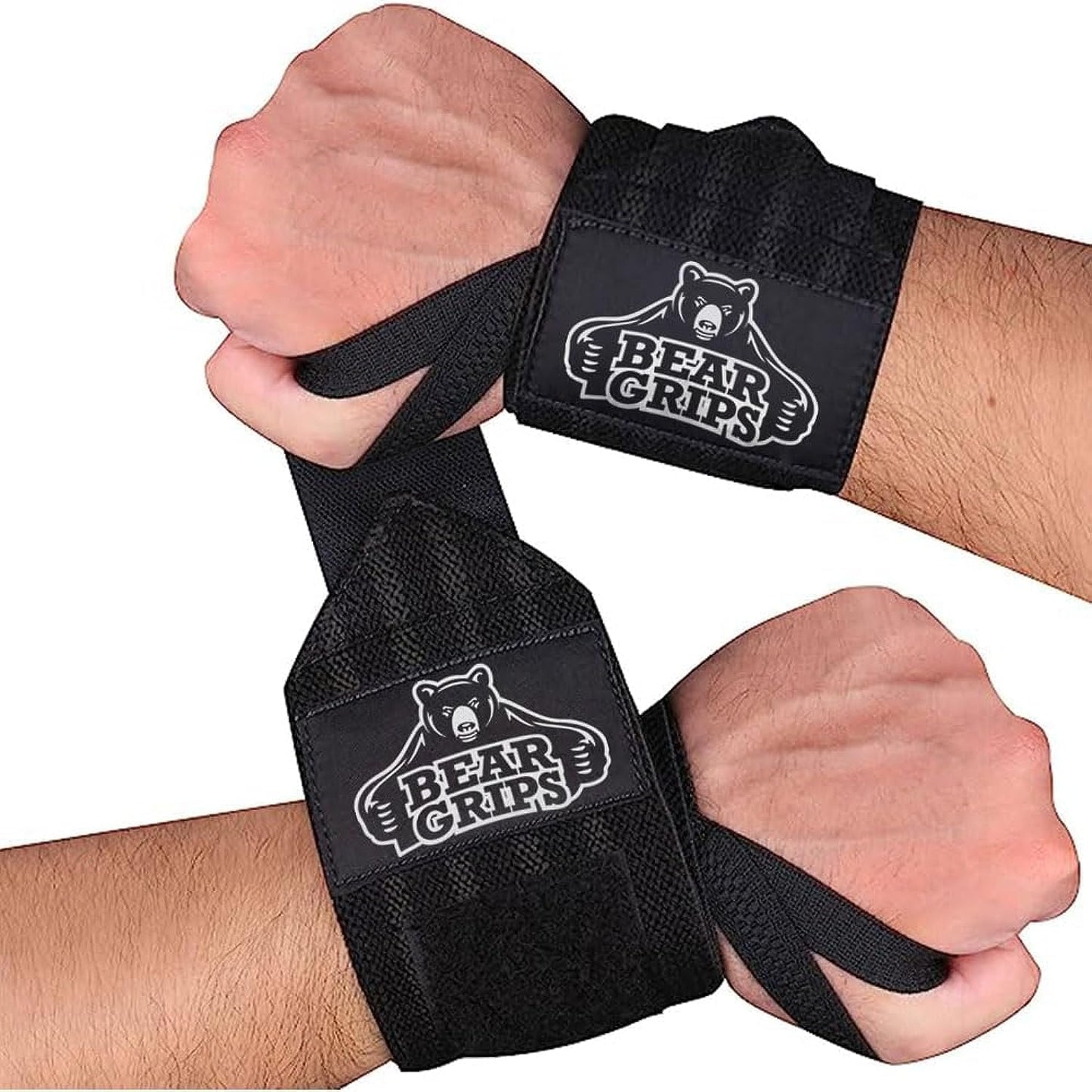 Wrist Wraps for Weightlifting | Weight Lifting Wrist Straps for Weightlifting | Extra Strength Gym Wrist Wraps | Two Wrist Wrap per Pack | 12β & 18β | Lifting Wrist Wraps for Men & Women