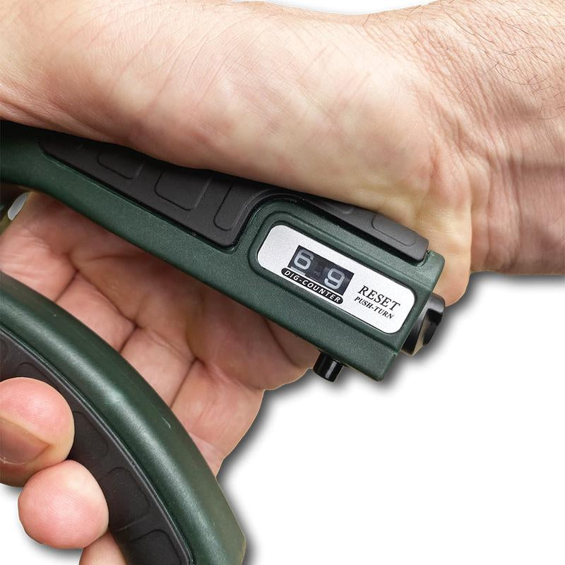 Jerkfit Grip Strength Hand Exerciser - Forearm Strengthener for Muscle Building and Injury Recovery - Self-Trainer with Adjustable Resistance 11-132 Lbs (5-60Kg) - Built-In Rep Counter - Comfortable, No Slip Grip