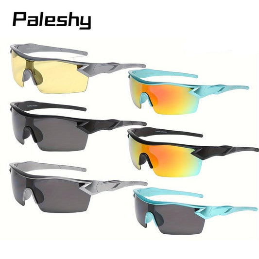Paleshy 6 Pairs Polarized Sports Sunglasses for Men and Women Youth Baseball Cycling Running Driving Fishing Golf Motorcycle TAC Glasses